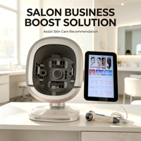 Analyseur de peau portable professionnel X avec imagerie à triple objectif, analyse du visage et de la tête via Wi-Fi, stockage cloud