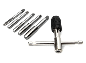 44 cái tay công cụ kit với vòng cắt chết, luồng vòi nước và khoan bit set - Product Image 3