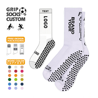 Chaussettes de football unisexes de qualité supérieure, couleurs personnalisées, vente chaude, chaussettes de sport antidérapantes pour hommes et femmes, chaussettes de football antidérapantes
