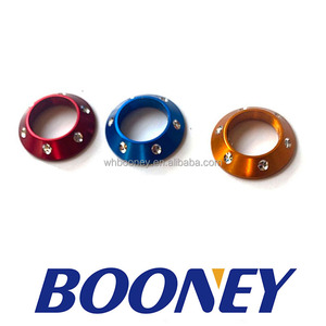 Booney Componenti per Costruzione Canna da Pesca Fai-da-Te, Anelli di Finitura in Alluminio per Avvolgimento Canna - Product Image 6