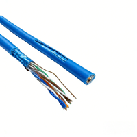 Câble KARENDA CAT5E FTP multibrins 24AWG 305M, blindage en feuille de cuivre pur, certifié CE ROHS ISO, qualité supérieure, pour connexion modem routeur