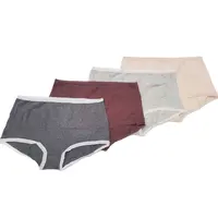 Buy Wholesale China Wholesale Custom Logo Spandex Polyester Yoga Women  Panties Shorts Boxer Briefs Underwear & Women Panties at USD 4.3