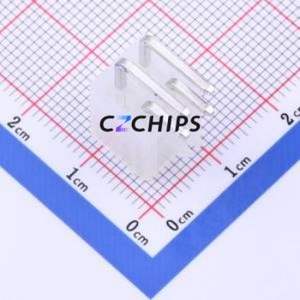 X9357WR-2x02S-N2SN Wire-to-Board Pin Header Bent Lead Through Hole,P=4.2mm Connector 2x2P 4.2mm Right Angle Insert 4P - Product Image 2