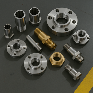 Запчасти и компоненты для токарных станков с ЧПУ HYM: латунные и нержавеющие детали, услуги по индивидуальной механической обработке - Product Image 1