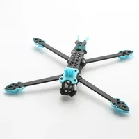 Großhandel Mark4 7 Zoll 295mm Carbonfaser FPV-Rahmen 5mm Arm 3K Quadcopter-Rahmenkit für Freestyle Racing RC Drohnenbau