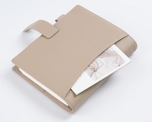 Agenda ad Anelli <span class=keywords><strong>A5</strong></span> in Vera Pelle, Organizer con Copertina in Pelle Martellata a 6 Anelli, Ideale come Regalo - Product Image 5