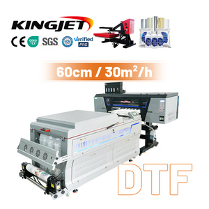 Kingjet i3200 đầu dtf máy in Máy in cuộn chuyển A3 dtf máy in 60cm impresora dtf máy in T-Shirt máy in - Product Image 1