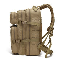 Sac à dos tactique imperméable 45L 900D Oxford avec cadre interne, système Molle, sangles réglables, pour le sport, la randonnée, la chasse, le camping