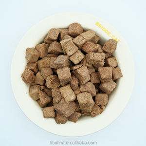 OEM Pet üretim yüklenici dondurularak kurutulmuş sığır ham et ve kemikler köpekler için davranır - Product Image 1