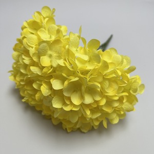 Prix d'usine, lot de fleurs d'hortensia artificielles en latex à toucher réel pour arrangements floraux de mariage et décorations de fond - Product Image 4