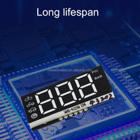 Afficheur LED 7 segments personnalisé SMD de Source Factory, 500 Mcd, haute luminosité, afficheur LED 7 segments FND personnalisé pour pompes électriques
