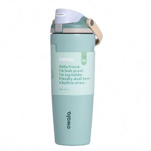 Style for Luxury 30oz <b>Portable</b> <b>Vacuum</b> Insulated Stainless Steel Cup with Dual Drinking Straw for Students and Outdoor Use - Product Image 4