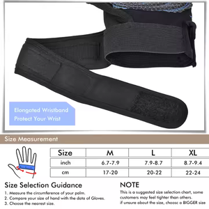 Gants de gymnastique respirants en caoutchouc pour hommes pour l'haltérophilie et l'entraînement physique - Product Image 4