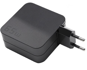 Adattatore di Alimentazione Portatile GAN 65W 4.5*3.0mm per <span class=keywords><strong>ASUS</strong></span> Chromebook, Telefoni Cellulari e Fotocamere con Funzione PD 3.0 - Product Image 1