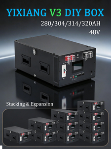 Batería LiFePO4 V3 de 15kwh/16kWh/16s en Stock en la UE, Caja DIY para Almacenamiento de Energía Solar de 51.2V/48V 314Ah, Batería LiFePO4 JK V19 200A - Product Image 1