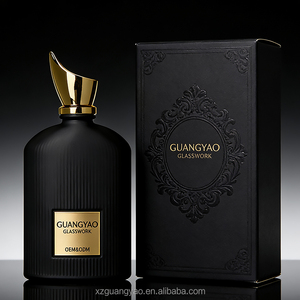 Flacon <span class=keywords><strong>de</strong></span> parfum vide <span class=keywords><strong>de</strong></span> qualité supérieure 100 ml, flacon <span class=keywords><strong>de</strong></span> parfum <span class=keywords><strong>de</strong></span> luxe, couleurs personnalisées et étiquettes métalliques avec boîte d'emballage - Product Image 6