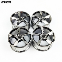 Jantes forgées EVOR personnalisées 5 trous 6 trous couleur argent noir pour Chrysler