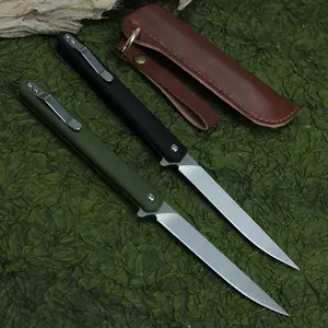 Stylo en fibre de nylon Couteau 440 C ponçage scalpel couteau de poche couteau pliant en stock