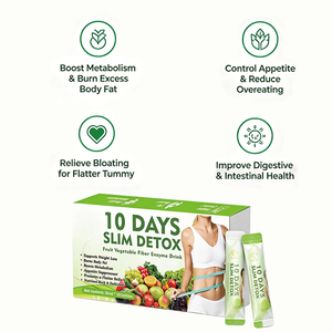 Boisson enzymatique aux fibres <span class=keywords><strong>de</strong></span> <span class=keywords><strong>fruits</strong></span> <span class=keywords><strong>et</strong></span> légumes, marque privée OEM, avec probiotiques pour la santé digestive <span class=keywords><strong>et</strong></span> le bien-être quotidien, 30 ml x 10 sachets - Product Image 3