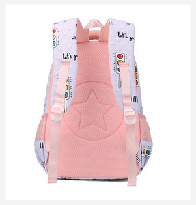 Sublimated Printing Nylon Waterproof Two-Wheel <b>Pull</b> Rod School Backpack Students <b>Trolley</b> Backpack - Product Image 2