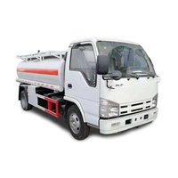 3m3 Janpan 100P Benzine Tanker Bowserfuel Tanker Truck Capaciteit 3 T