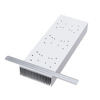 Dissipateur thermique d'extrusion en aluminium personnalisé Traitement de dissipateur thermique industriel pour profilés d'extrusion d'aluminium haute puissance