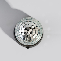 Lumière rotative à 360 degrés avec base en plastique durable, effet de scène lumineux, boule disco pour piste de danse, fête, événement