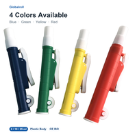 Pipette à pompe réglable résistante aux acides Micro 2 ml 10 ml 25 ml pour un dosage et un distribution précis des liquides