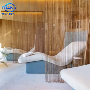 Malla de Aluminio y Cobre con Doble Gancho para Cortinas Mosquiteras, Ideal para Decoración de Escaparates de Tiendas de Lujo - Product Image 6