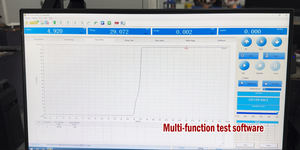 20kn תא טמפרטורה נמוכה גבוהה 20kn מכונת בדיקות דחיסה - Product Image 6