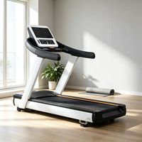 Tapis roulant électrique de fitness commercial pour salle de sport, moteur 3.0HP, inclinaison automatique, affichage LED, suivi des calories - Exercice cardio portable