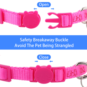 Einfarbiges Anti-Verlust Katzen-Halsband mit Apple Airtag-Hülle Kätzchen-Halsbänder mit Air Tag Halterung Einfarbige Haustierzubehör - Product Image 2