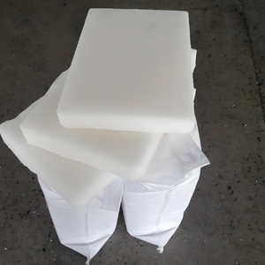 Cire de paraffine microcristalline blanche solide pour la fabrication de bougies cosmétiques, matière première lubrifiante - Product Image 4