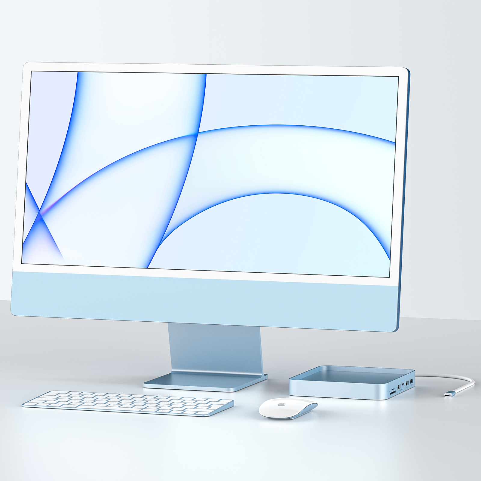 Usb-концентратор PULWTOP 7 в 1, док-станция, зарядное устройство, usb-концентратор 3,0 для ноутбуков и mac/macbook с ssd