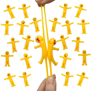 Set di Giocattoli Sensoriali TPR Emojis Pull Vent Action Figures, Giocattoli Antistress per Bambini e <span class=keywords><strong>Adulti</strong></span>, Giocattoli Fidget per <span class=keywords><strong>Autismo</strong></span> - Product Image 6