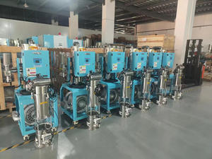 Alimentateur automatique à gravité pour granulés plastiques Mitex avec moteur 7,5 kW 380 V/50 Hz triphasé, capacité 1000 kg/h, réservoir 25 L - Product Image 6