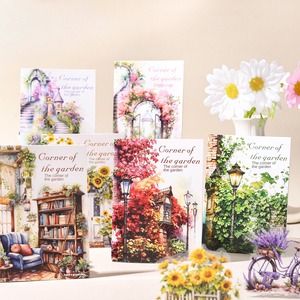 สติ๊กเกอร์ PET 30 แผ่น/แพ็ค รวมวัสดุจัดสวน 6 ชิ้น สําหรับซีรีย์ Garden Corner - Product Image 2