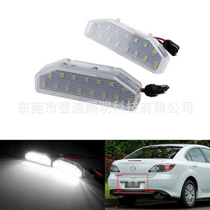 ไฟส่องป้ายทะเบียน LED Dengdi Technology ขนาด 177 มม. แบบฝัง โปร่งใส สีขาว รุ่น PZ127 GS1D-51-270D - Product Image 4