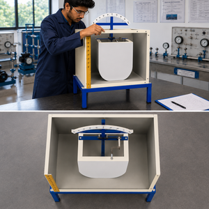 Aparato de Medición de Altura Metacentric |   Equipo de Laboratorio de Mecánica de Fluidos, Simulador de Análisis de Estabilidad de Embarcaciones, Experimento de Arquitectura Naval - Product Image 2