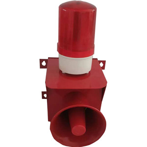 Alarme sonore et visuelle pour micro-ondes Swjz82, 220V, rouge, pour grues d'usine, chariots élévateurs, voyant d'avertissement de construction - Product Image 3