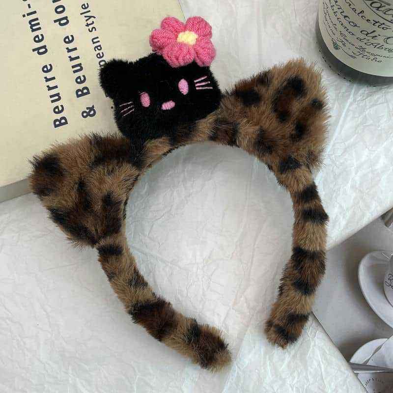 Black cat hairband