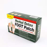 Patchs Détoxifiants Naturels Premium aux Herbes – Extrait Pur de Plantes – Soulagement de la Fatigue, Amélioration du Sommeil – Soin des Pieds Nuit – 30 Patchs/Boîte