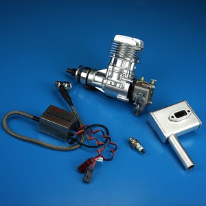 Moteur à essence DLE 20 20CC d'origine en métal pour avion radiocommandé RC, modèle DLE20 20CC, vente directe d'usine - Product Image 1
