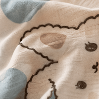 Tissu numérique floral en polyester et coton, doux et respirant, pour la literie, les rideaux, les coussins, les vêtements pour enfants et les jupes