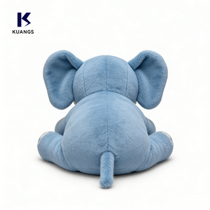 Trending 2026 Hot Sale Super Soft Cute Realistic Custom Plush <strong>Elephant</strong> Toy for Kids Soothing or Graduation Festival <strong>Presents</strong> - Product Image 3
