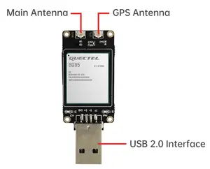 Getcom. ai lte BG95-M3 dongle עם רב-band lte חתול m1/חתול nb2/חטים מודול עבור כיסוי גלובלי