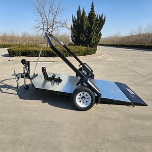 <span class=keywords><strong>Remolque</strong></span> Utilitario Inclinable de Plataforma Plana <span class=keywords><strong>para</strong></span> una Sola Motocicleta - Product Image 2