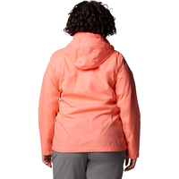 Veste Softshell Extensible et Souple pour Femme avec Capuche, Résistante à l'Eau et au Vent, avec Ourlet Ajustable pour le Camping, la Vie Urbaine et le Quotidien
