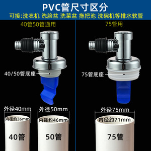 Joint d'étanchéité sans odeur 5075, connecteur de tuyau de drainage à trois voies pour un drainage efficace de la machine à laver - Product Image 2