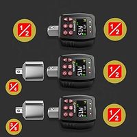 Adaptateur de clé dynamométrique numérique - Convertisseur et mesureur électronique de couple de précision avec écran LCD 1/2 pouce